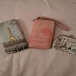 Three paris wallets